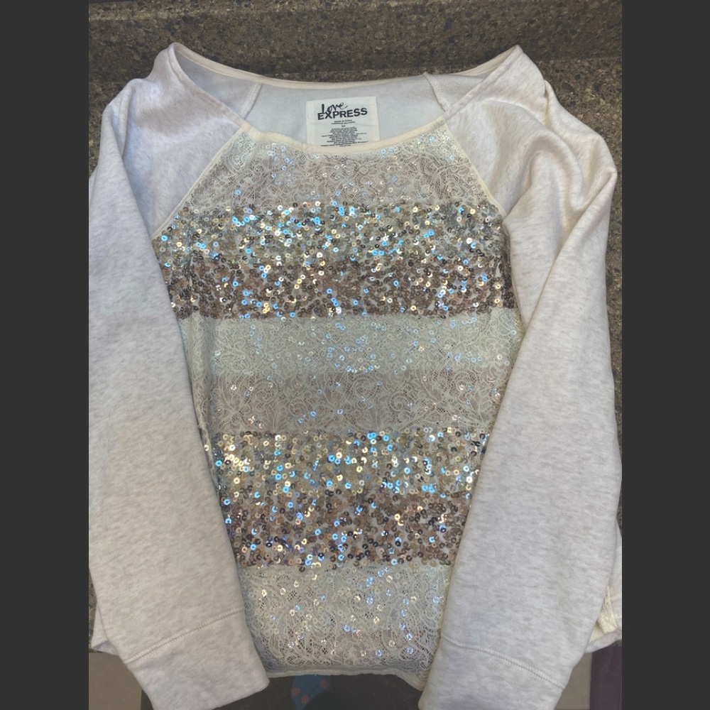 Express Sparkle Top